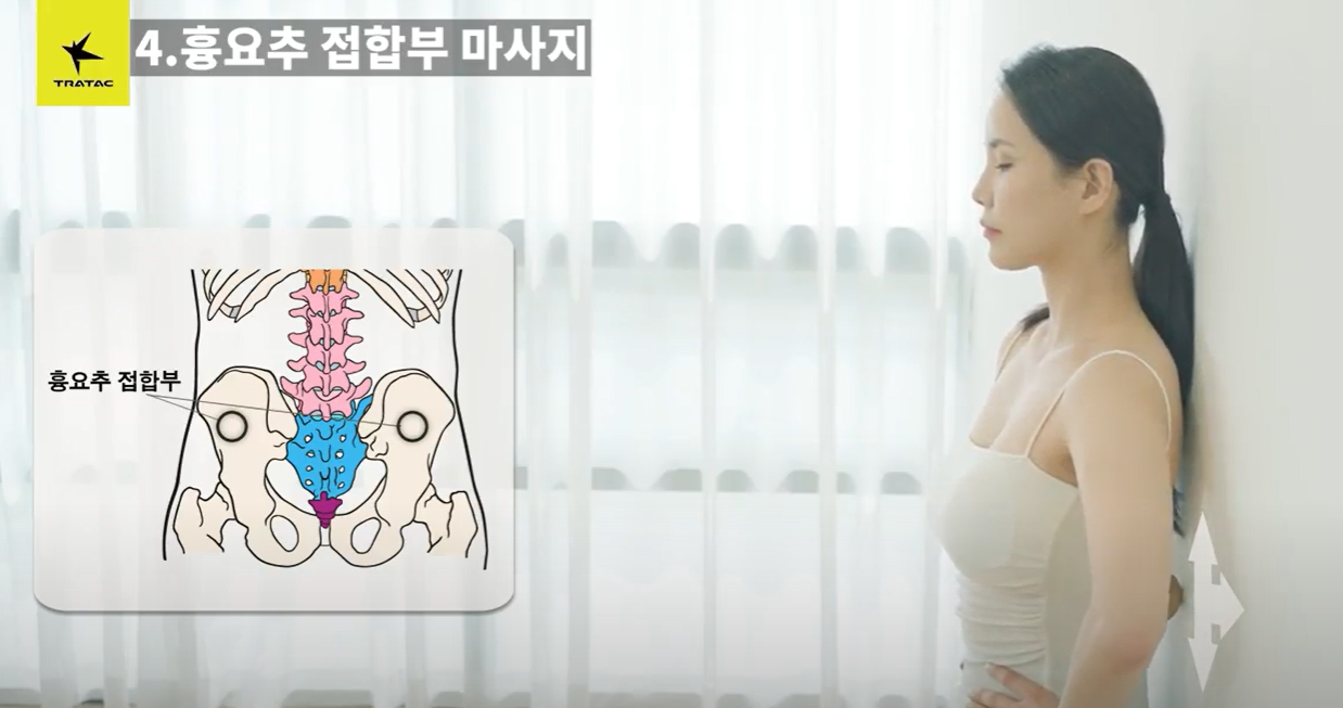 #흉요추접합부마사지
