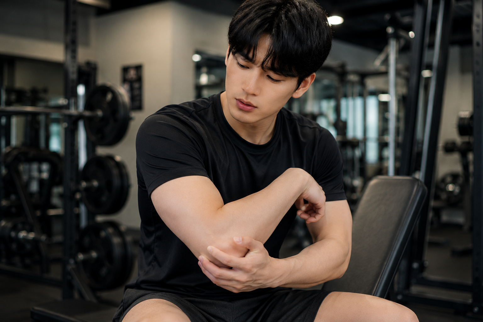 헬스 팔꿈치보호대, 운동하는 사람들은 왜 착용할까요?