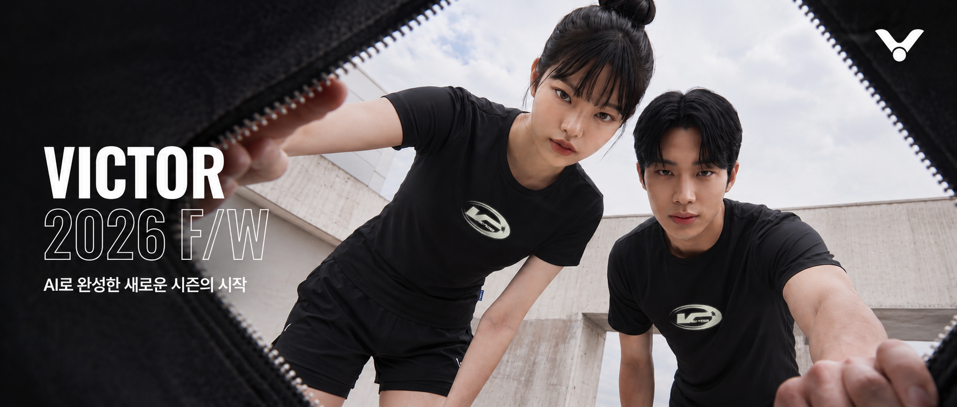 AI로 완성한 새로운 시즌의 시작, VICTOR 2026 F/W 컬렉션
